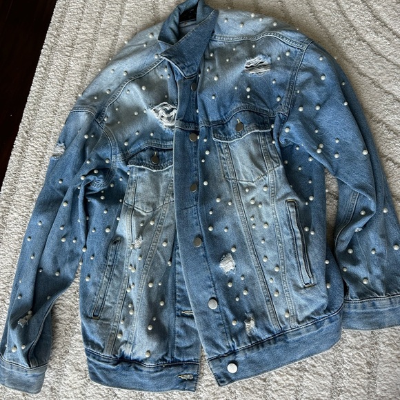 Free People Sunday Funday Trucker Jacket - Picture 4 of 4
